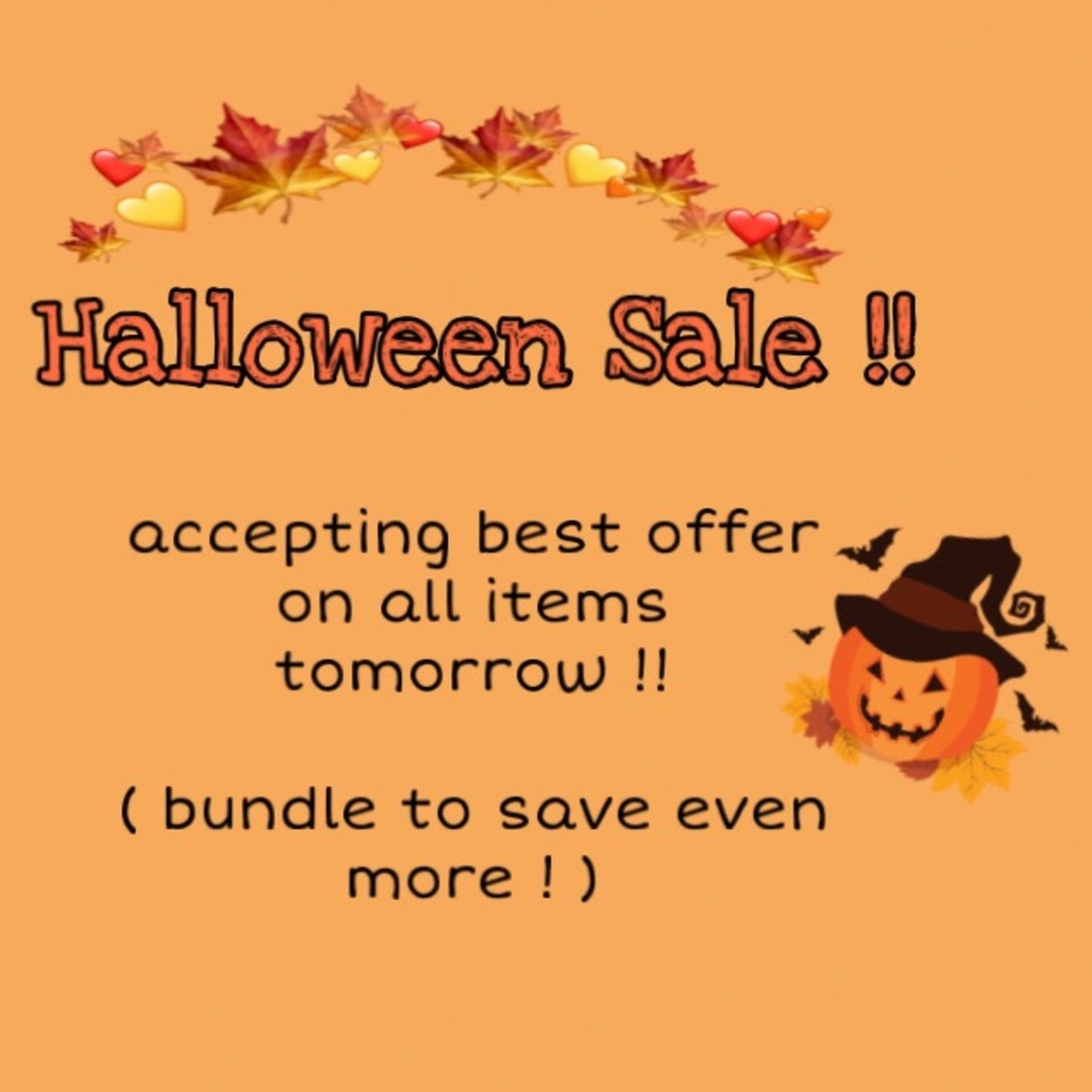 Halloween Sale !!